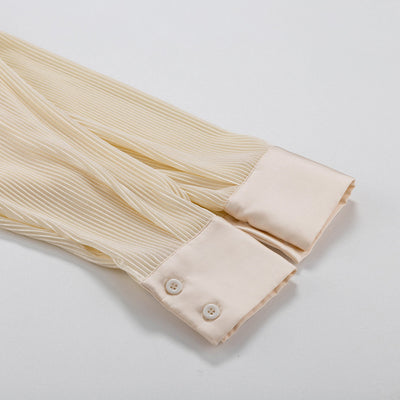 Pantalones Plisados Sueltos Estilo Retro Europeo Americano para Mujer - Image 46