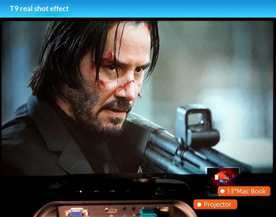 Proyector Portátil T9 T5S Full HD - Cine en Casa - Image 23