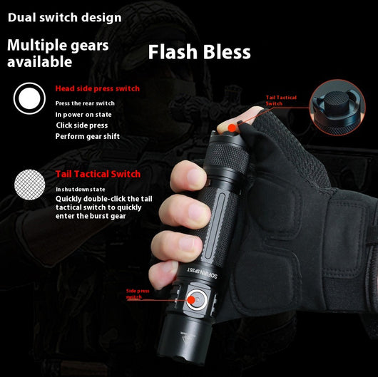 Linterna LED Potente Alcance Largo para Camping y Aventuras Outdoor - Image 15