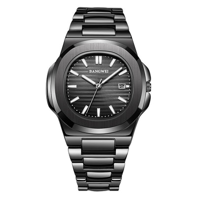 Reloj Hombre Acero Inoxidable Resistente al Agua con Esfera Luminosa - Image 11