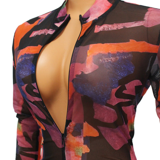Jumpsuit Estampado Digital Sexy - Image 16