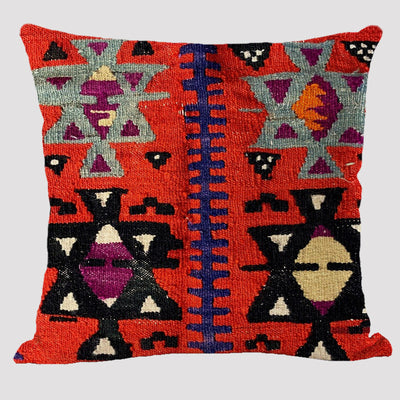 Almohada Reversible Étnica de Lino Bohemio Doble Cara - Image 32