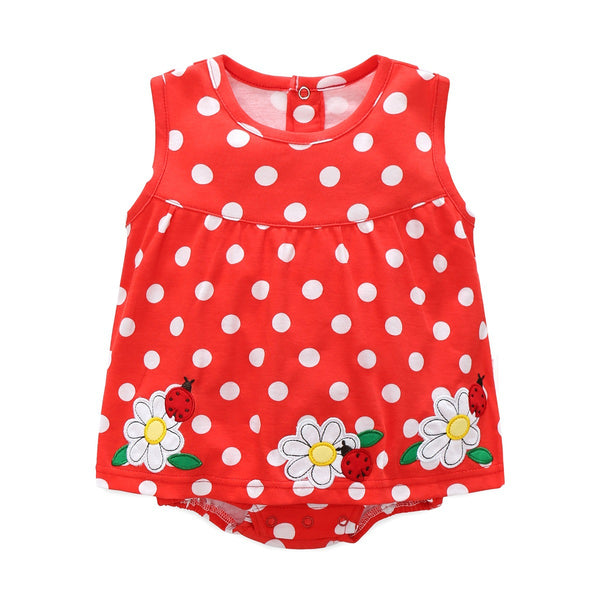 Pelele Volador para Bebé Niña - Jumpsuit de Manga Aleteo