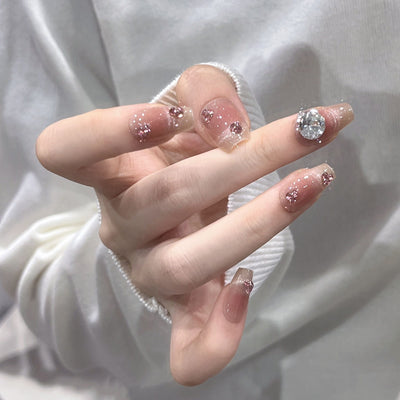 Uñas Postizas Cat Eye Rubor - Parches de Manicura Lista para Usar - Image 10