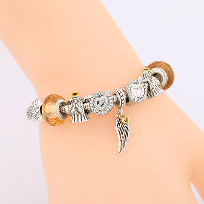 Pulsera Corazón Ángel Guardián con Alas - Image 8