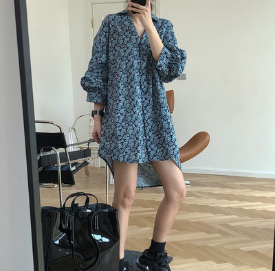 Vestido Camisero Estampado - Image 9