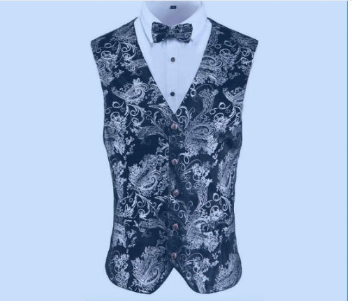 Chaleco Steampunk Dorado para Hombre - Traje Elegante sin Mangas - Image 15