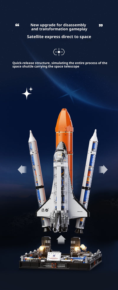 Modelo de Transbordador Espacial - Puzzle 3D Armable - Image 8