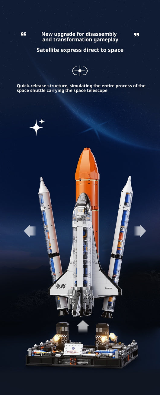 Modelo de Transbordador Espacial - Puzzle 3D Armable - Image 8
