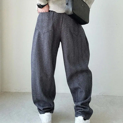 Pantalones Harem Anchos de Moda Casual y Cómodos - Image 4