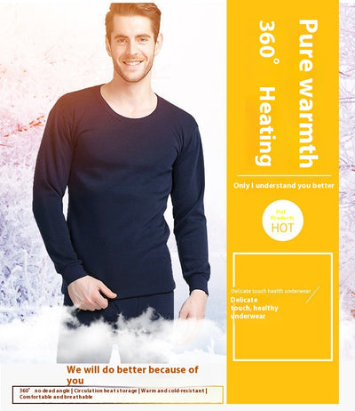Conjunto Térmico Hombre con Forro Polar - Camiseta y Pantalón Largo - Image 3
