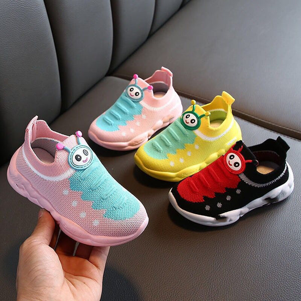 Zapatos Deportivos Transpirables para Niños y Niñas - Suela Flexible y Cómoda
