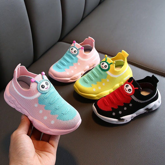 Zapatos Deportivos Transpirables para Niños y Niñas - Suela Flexible y Cómoda