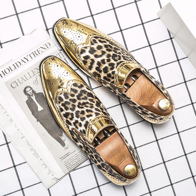 Zapatos de Cuero Brillante Punta Aguda para Hombre - Estilo Ejecutivo - Image 2