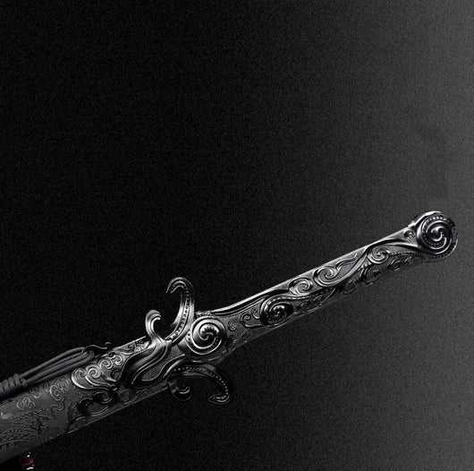 Espada Yuling de Acero Manganeso Alto - Arma de Defensa Personal de Colección - Image 3
