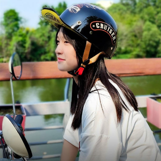 Casco de Béisbol Retro Harley para Hombre y Mujer