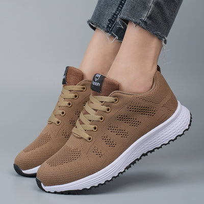 Tenis Deportivos Talla Grande Primavera-Otoño con Malla Transpirable para Mujer - Image 8