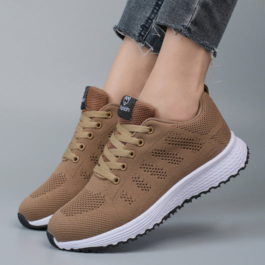 Tenis Deportivos Talla Grande Primavera-Otoño con Malla Transpirable para Mujer - Image 8