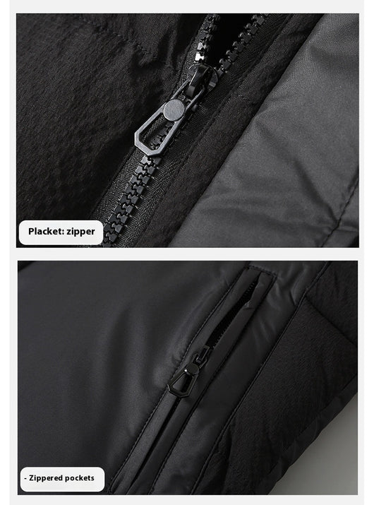 Chaleco de Invierno para Hombre con Capucha Desmontable - Image 13