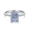 Fashion Sterling Plateado Ring For Women DY120099SWQH No 5