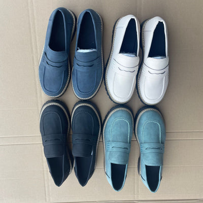 Zapatos Casuales de Cuero para Mujer Talla Grande - Image 17