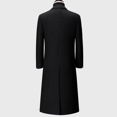 Abrigo Trinchera de Lana para Hombre - Image 8