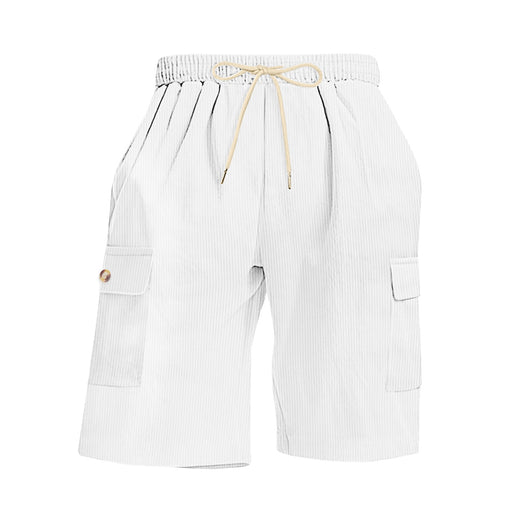 Shorts de Pana para Hombre con Múltiples Bolsillos - Image 5