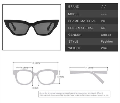 Gafas de Sol Cat Eye con Cadena para Mujer - Image 7