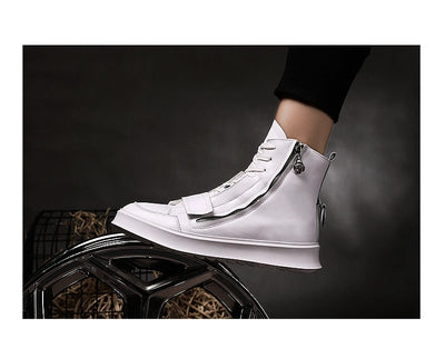 Botas de Invierno para Hombre en Cuero PU - Botines Cálidos y Resistentes - Image 8