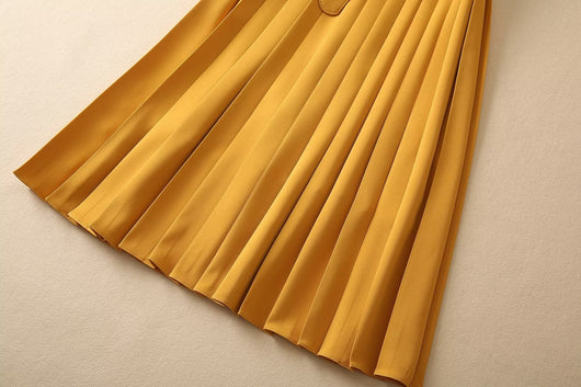Vestido Midi Ajustado con Compresión y Pliegues Decorativos - Image 24