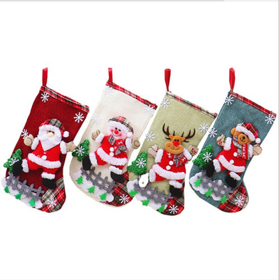 Bolsa de Regalo con Calcetines de Lino Medianos - Decoraciones Navideñas - Image 21