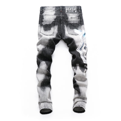 Pantalones Vaqueros Rotos Estilo Urbano para Hombre - Image 3