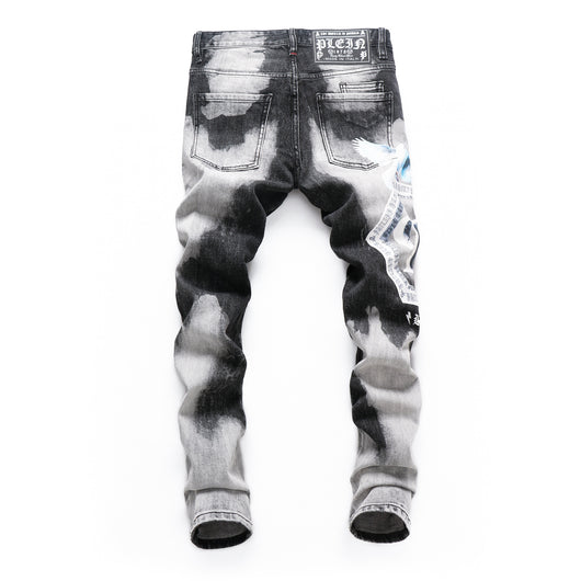 Pantalones Vaqueros Rotos Estilo Urbano para Hombre - Image 3