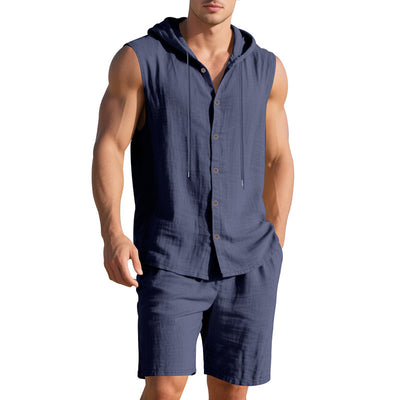 Conjunto de Bermudas y Camiseta sin Mangas para Hombre - Image 18