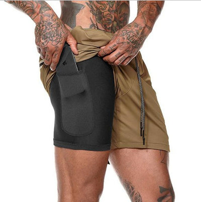 Pantalones Deportivos Sueltos Doble Capa con Múltiples Bolsillos - Image 13