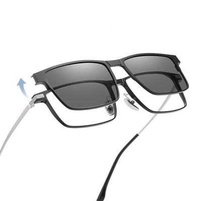 Gafas de Sol con Protección UV y Marco Magnético Intercambiable para Miopía - Image 18