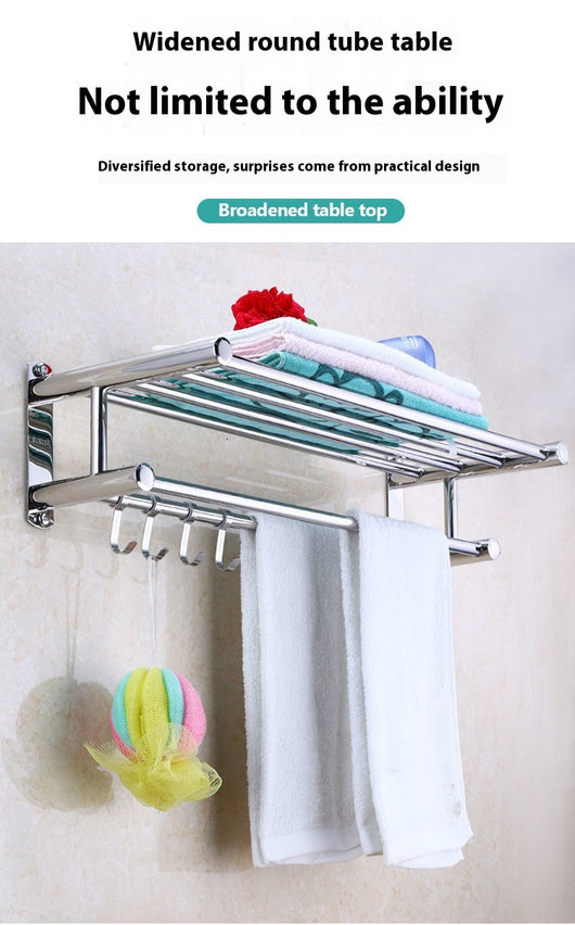 Toallero de Acero Inoxidable 304 Portátil para Baño - Image 23