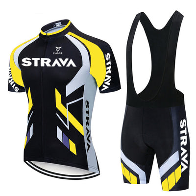 Conjunto Ciclismo Tirantes Manga Corta Transpirable Verano - Image 4