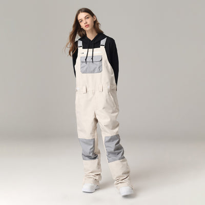 Pantalones de Esquí Impermeables Bicolor para Hombre y Mujer - Image 17