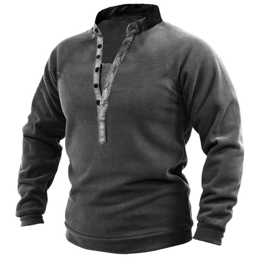 Camisa Henley Térmica para Hombre - Transpirable y Abrigada - Image 2