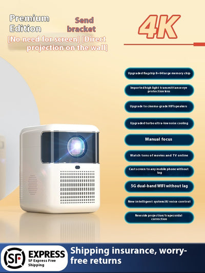 Proyector Inteligente para Dormitorio con Enfoque Automático Ultra HD - Image 14