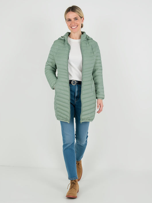 Chaqueta Acolchada de Algodón para Invierno - Colores Sólidos - Image 16