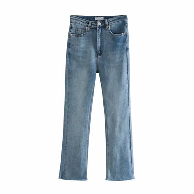 Jeans Capri Stretch Cintura Media Lavado Feng Shui - Image 5