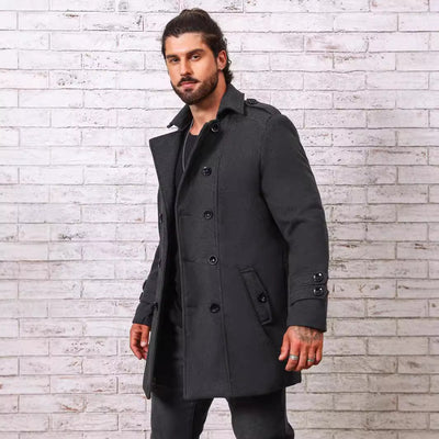 Abrigo de Lana para Otoño e Invierno - Diseño Elegante y Versátil - Image 2