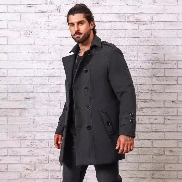 Abrigo de Lana para Otoño e Invierno - Diseño Elegante y Versátil