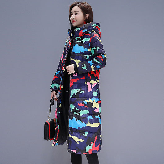 Abrigo Acolchado Largo para Mujer - Diseño Invernal Elegante - Image 8