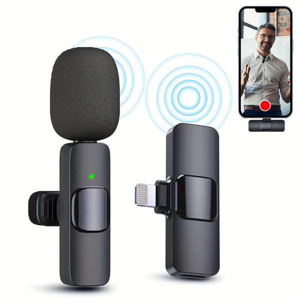Micrófono Inalámbrico Profesional de Solapa para iPhone e iPad - Image 17