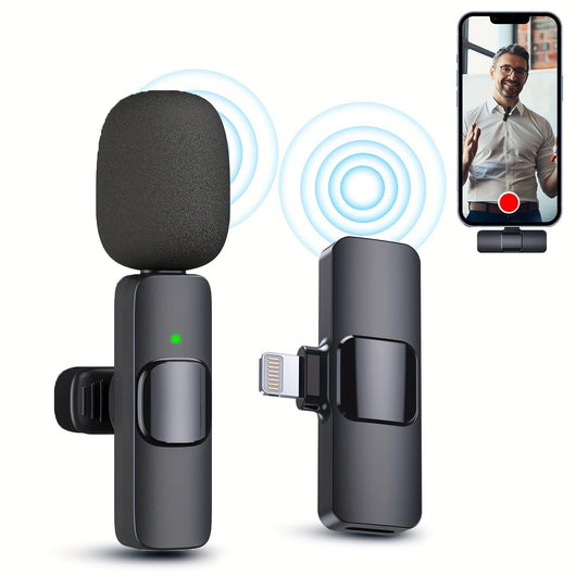 Micrófono Inalámbrico Profesional de Solapa para iPhone e iPad - Image 17