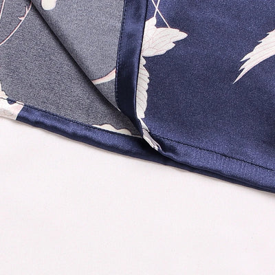 Pijamas de Seda para Parejas - Manga Larga Fresca y Cómoda - Image 50