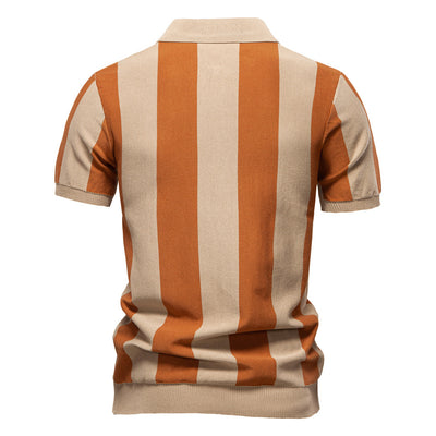 Polo de Lana con Solapa para Hombre - Manga Corta - Image 10